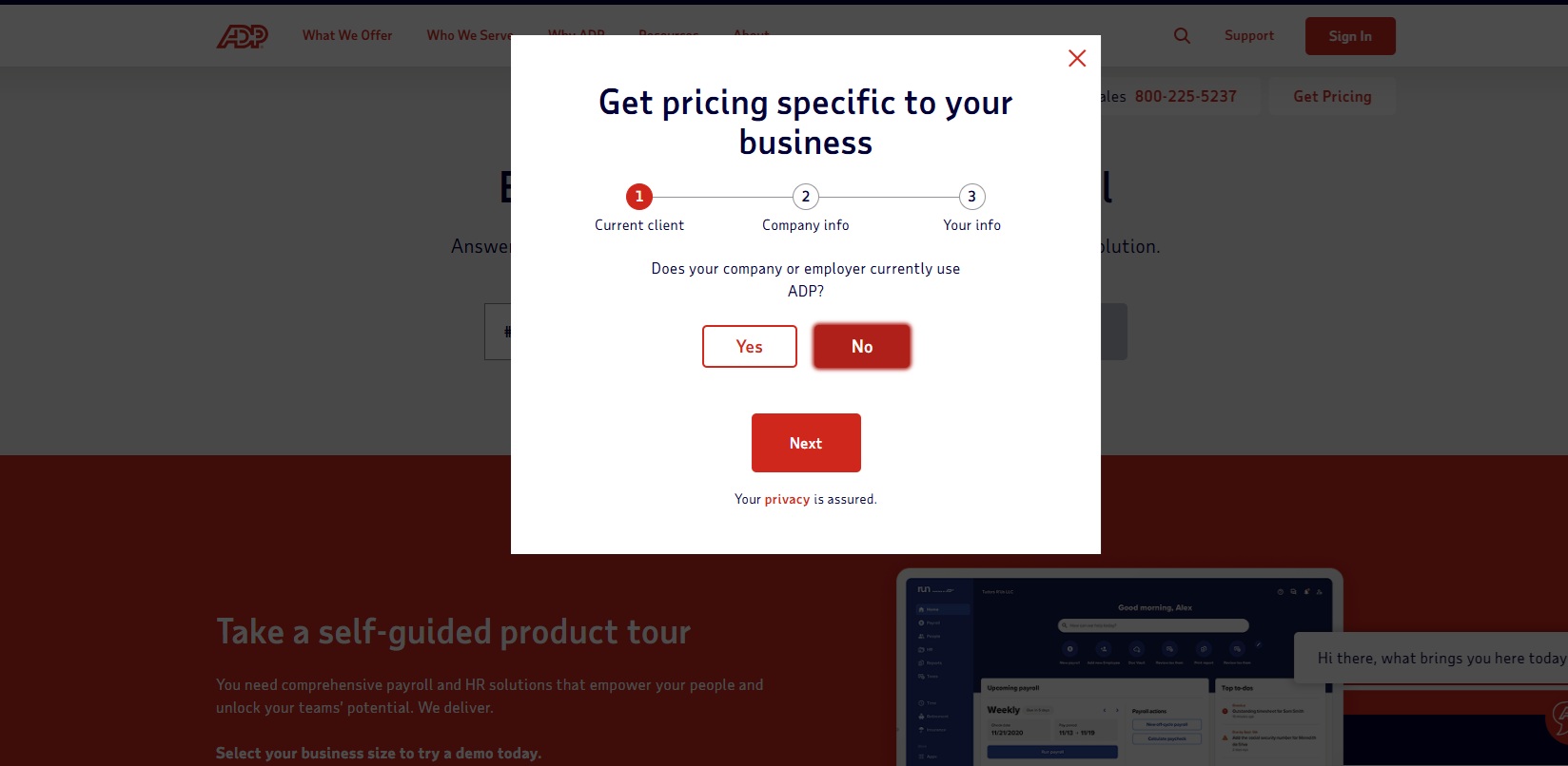 ADP Pricing