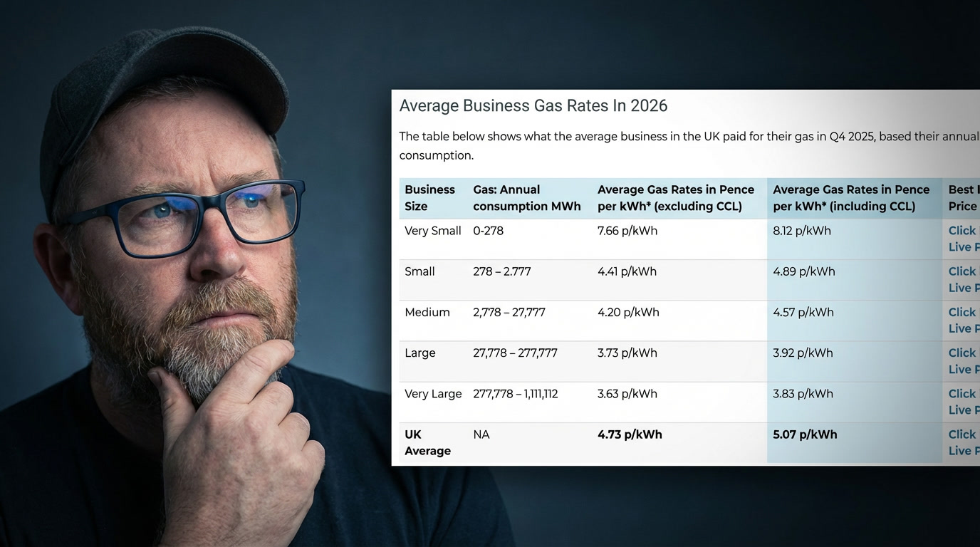 Why are UK business gas prices so high in 2026?
