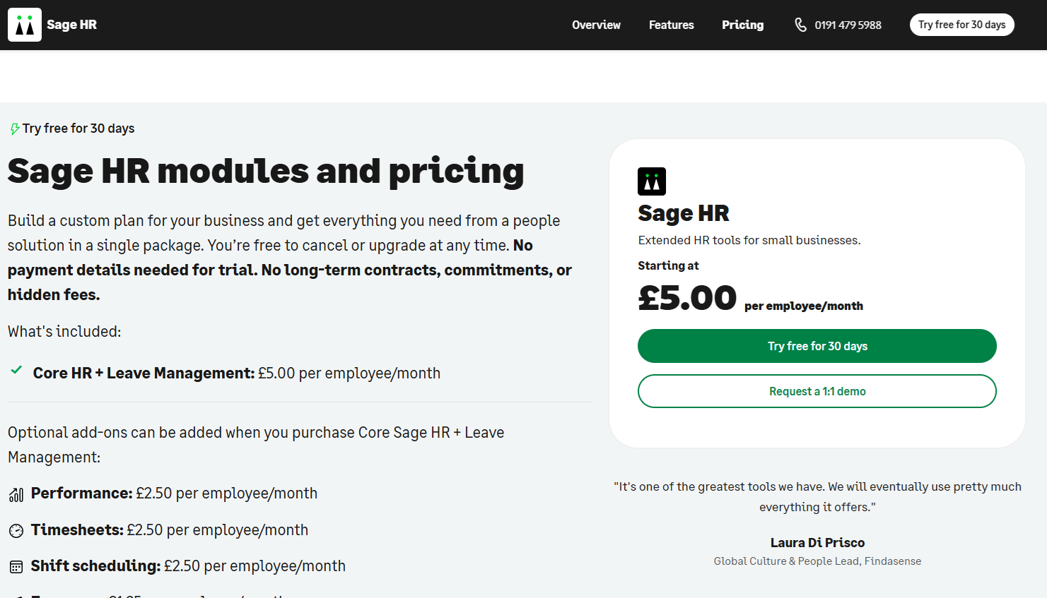Sage Hr Software Pricing 